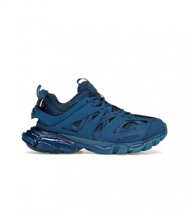 Balenciaga Track Sneaker Clear Sole - Dark Navy