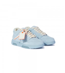 Off-white Out Of Office Ooo Full Suede Blue Wmns - Фото №2