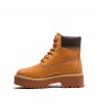 Timberland Stone Steet 6 Inch Premium Platform Waterproof Boots Wheat Nubuck Wmns