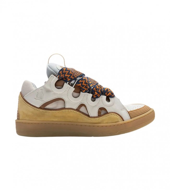 Lanvin Curb Sneakers Beige