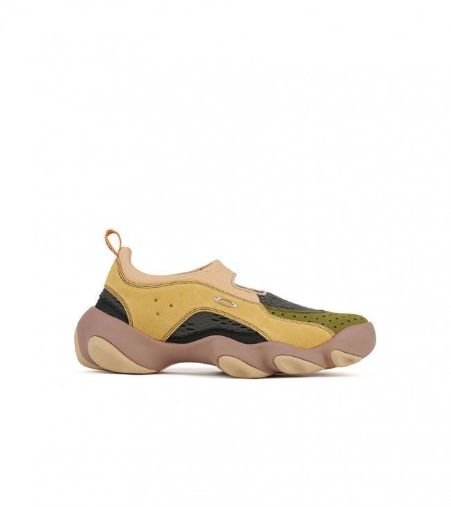 Oakley Factory Team X Brain Dead Suede Flesh Sandal Whey Multi