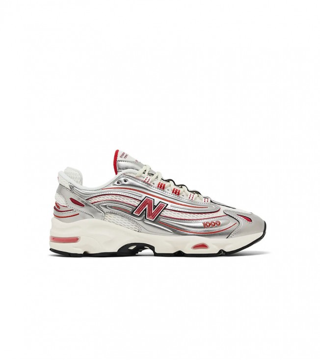 New Balance 1000 X Thisisneverthat Metallic Silver Red