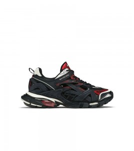 Balenciaga Track.2 Trainer Black Burgundy