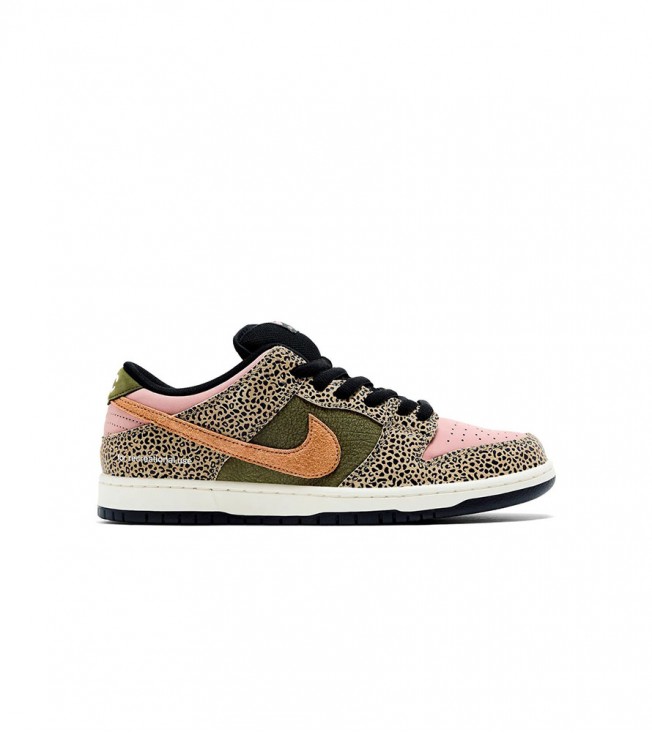 Nike Arts-rec X Sb Dunk Low Pro Qs Green Pink