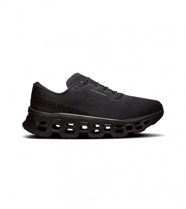 On Running On Cloudmonster 3 Black Black
