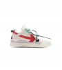 Off-white New Mid Sponge White Red