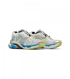 Balenciaga Runner Sneaker White Yellow Blue - Фото №2