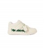 Off White For Walking White/green Sneakers