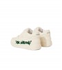 Off White For Walking White/green Sneakers