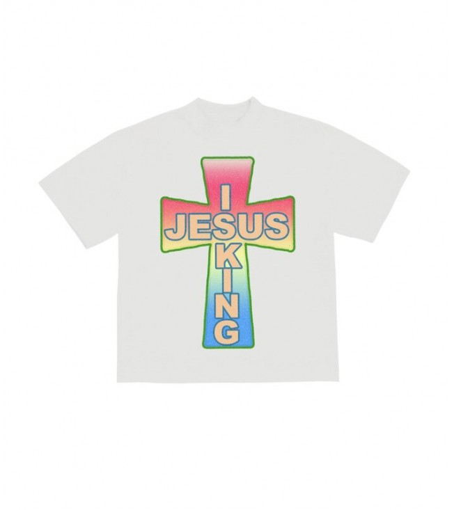 Футболка Kanye West AWGE for JIK Lightning Multi