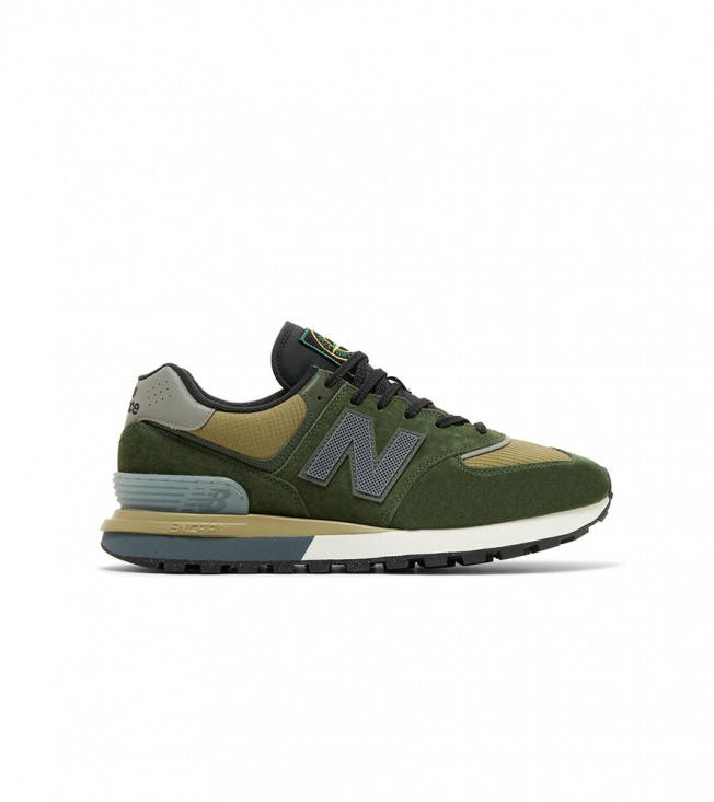 New Balance 574 Legacy Stone Island Dark Green