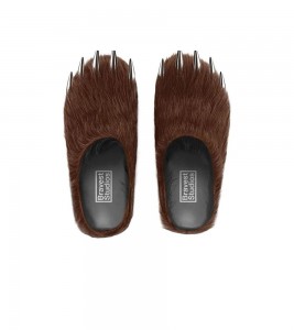 Bravest Studios Brown Bear Claw Mules - Фото №2