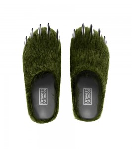 Bravest Studios Green Bear Claw Mules - Фото №2
