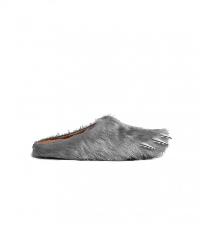 Bravest Studios Grey Bear Claw Mules