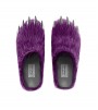 Bravest Studios Purple Bear Claw Mules