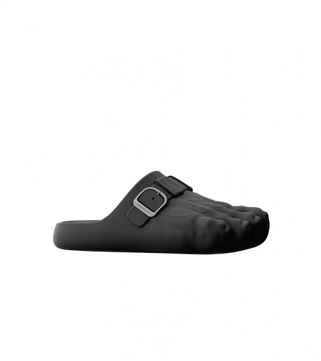 Bravest Studios Black Foot Clogs