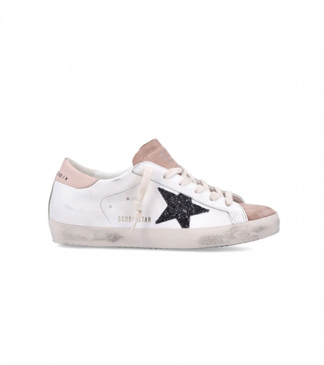 Golden Goose Superstar Milk Pink Dark Blue (WMNS)