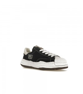 Maison Mihara Yasuhiro Blakey OG Sole Canvas Low Black - Фото №2