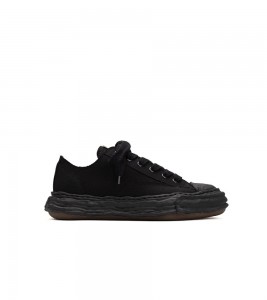 Maison Mihara Yasuhiro Peterson 23 OG Sole Canvas Low Black Black