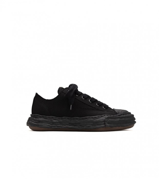 Maison Mihara Yasuhiro Peterson 23 OG Sole Canvas Low Black Black
