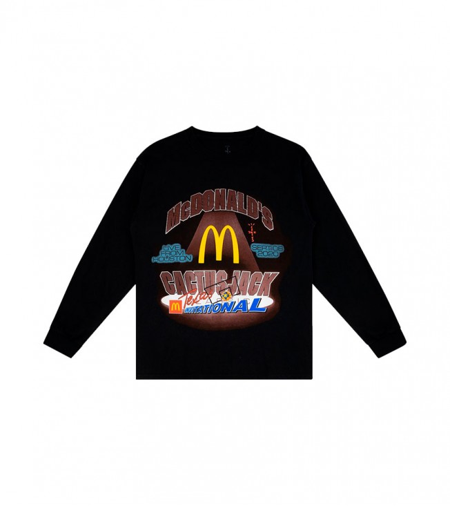 Лонгслив Travis Scott Invitational Black
