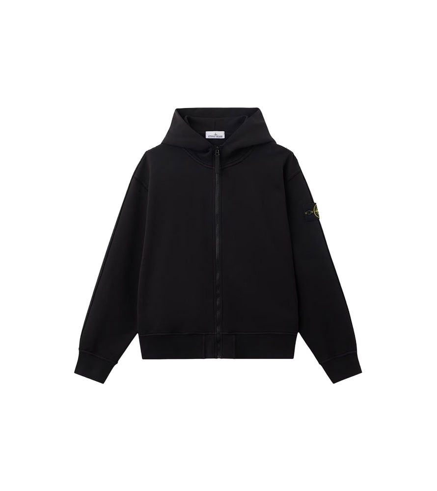 あい Худи Stone Island Cropped Oversized Zip Hoodie - L1S156100039S0051