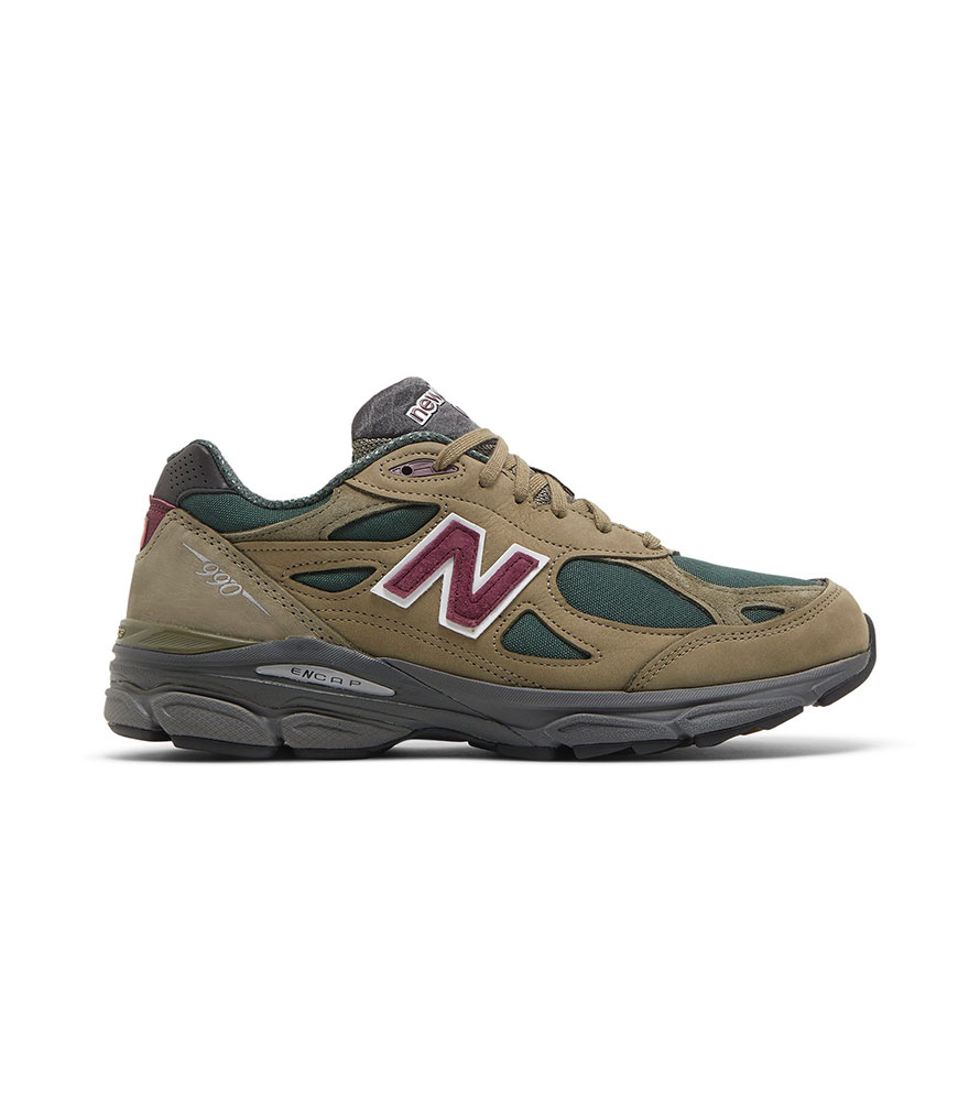 New Balance 990v3 MiUSA Teddy Santis Green Purple - M990GP3