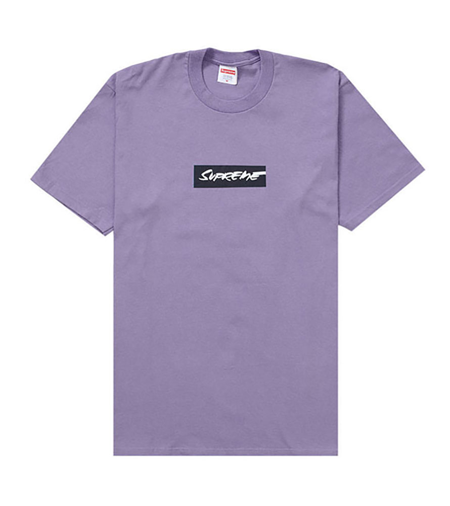 Футболка Supreme Futura Box Logo Tee Dusty Purple