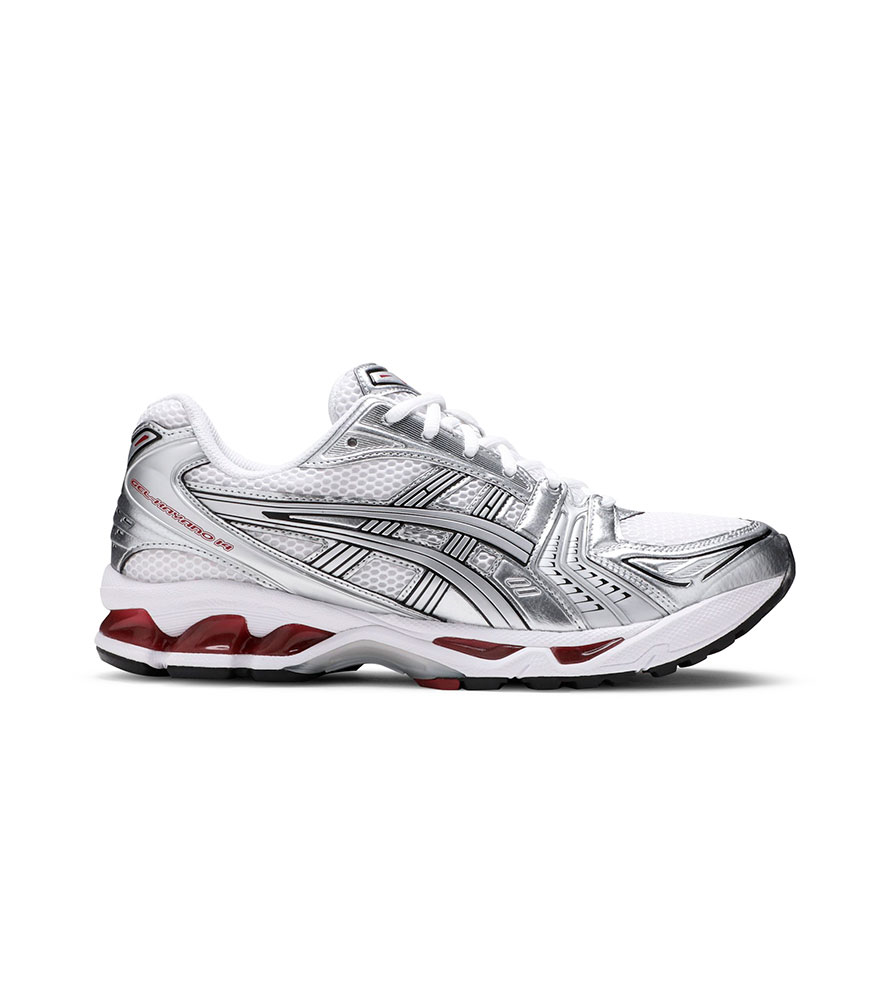 ASICS Gel-Kayano 14 White Pure Silver Slate Grey - 1201A019-104