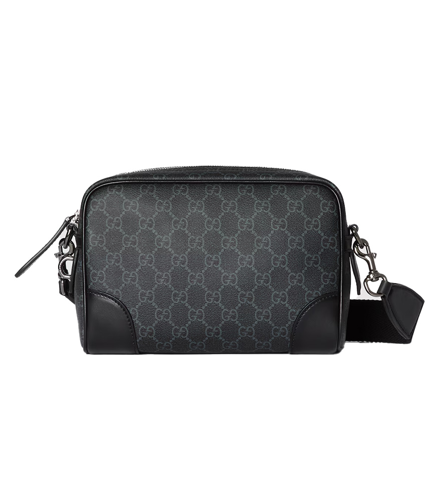 Сумка Gucci GG Emblem small crossbody bag black - 821155FAED41000