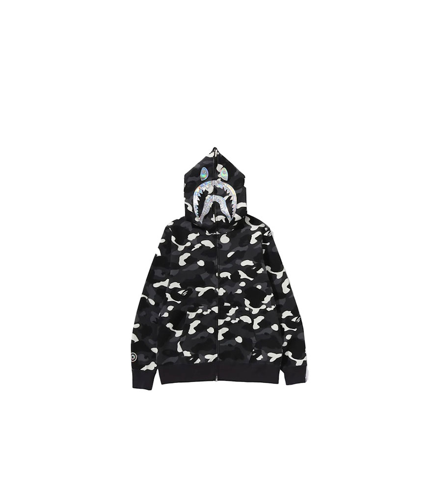Liten リテンScallop Boa Hoodie / Black 【新品】 Худи BAPE City Camo Shark (SS24) Black - 001ZPK301003M - Купить